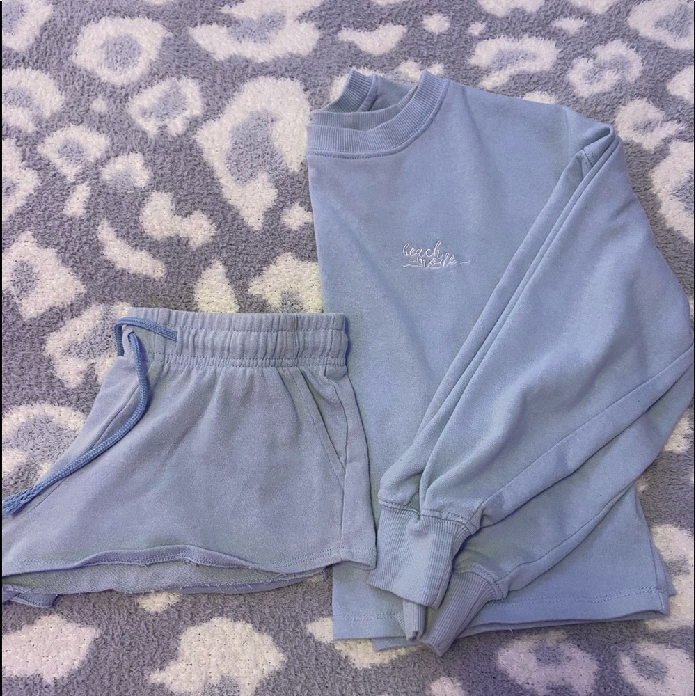 Hippie Rose light blue beach mode Set in XS